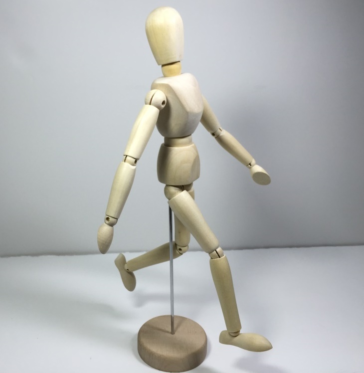 Artist Pose Wooden Person Manikin Mannequin Sketch figure Drawing Model